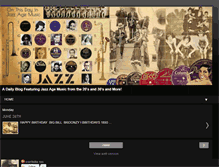 Tablet Screenshot of jazzagemusic.blogspot.com