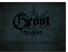 Tablet Screenshot of grom-records.blogspot.com