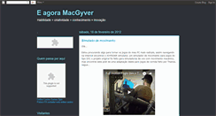 Desktop Screenshot of eagoramacgyver.blogspot.com