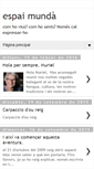 Mobile Screenshot of espai-munda.blogspot.com