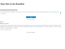 Tablet Screenshot of notdreadful.blogspot.com