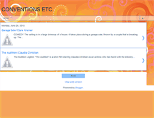 Tablet Screenshot of conventions-etc.blogspot.com