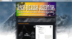Desktop Screenshot of discosbizarrosargentinos.blogspot.com