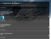 Tablet Screenshot of fenris40k.blogspot.com