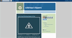 Desktop Screenshot of cataraquiclippers.blogspot.com