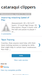 Mobile Screenshot of cataraquiclippers.blogspot.com