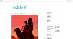 Desktop Screenshot of koracnikola.blogspot.com