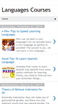 Mobile Screenshot of languages-courses.blogspot.com