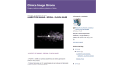 Desktop Screenshot of clinicaimagegirona.blogspot.com
