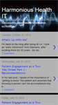 Mobile Screenshot of harmonious-healthit.blogspot.com