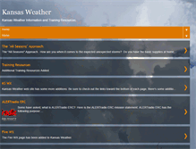 Tablet Screenshot of kansas-weather.blogspot.com