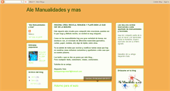 Desktop Screenshot of alemanualidadesymas.blogspot.com
