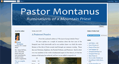 Desktop Screenshot of pastormontanus.blogspot.com