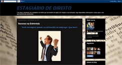 Desktop Screenshot of estagiothiagoboaz.blogspot.com