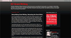 Desktop Screenshot of ezgrantwriting.blogspot.com
