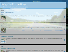 Tablet Screenshot of happy-turtle-shop.blogspot.com