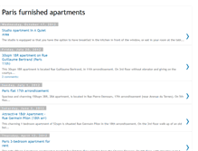 Tablet Screenshot of apartmentsparis.blogspot.com