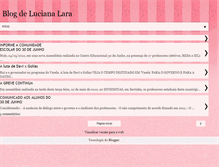 Tablet Screenshot of lucianalara.blogspot.com