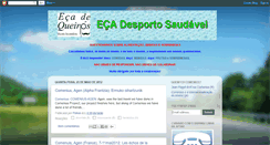 Desktop Screenshot of eca-desportosaudavel.blogspot.com