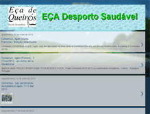 Tablet Screenshot of eca-desportosaudavel.blogspot.com