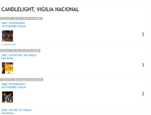 Tablet Screenshot of candlelightvigilianacional.blogspot.com