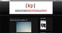 Desktop Screenshot of keatonphotography.blogspot.com