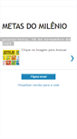 Mobile Screenshot of metas-do-milenio.blogspot.com