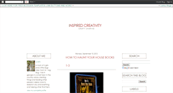 Desktop Screenshot of inspiredcreatity.blogspot.com