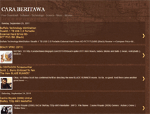 Tablet Screenshot of caraberitawa.blogspot.com