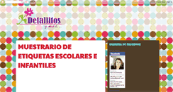 Desktop Screenshot of detallitossocialesymas.blogspot.com