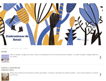 Tablet Screenshot of ilustracionesdeesteli.blogspot.com