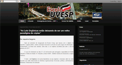 Desktop Screenshot of escolauvesp.blogspot.com