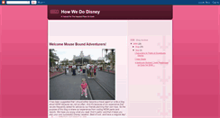 Desktop Screenshot of howwedodisney.blogspot.com