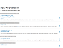 Tablet Screenshot of howwedodisney.blogspot.com
