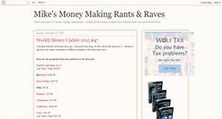 Desktop Screenshot of mikesmoneyrants.blogspot.com