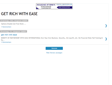 Tablet Screenshot of getrichwithease.blogspot.com