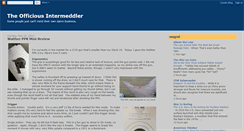 Desktop Screenshot of officiousintermeddler.blogspot.com