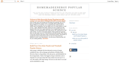 Desktop Screenshot of homemadeenergyreview.blogspot.com