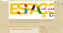 Desktop Screenshot of espacosobmedidakids.blogspot.com