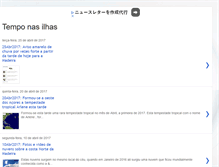 Tablet Screenshot of meteomadeira.blogspot.com