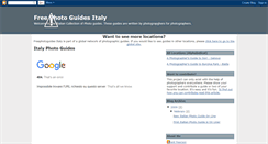 Desktop Screenshot of freephotoguideitaly.blogspot.com