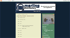 Desktop Screenshot of marlingdistributors.blogspot.com