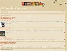 Tablet Screenshot of everyday4everyone.blogspot.com