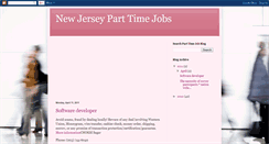 Desktop Screenshot of newjerseyparttimejobs.blogspot.com