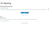 Tablet Screenshot of 411wyoming.blogspot.com