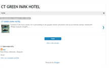 Tablet Screenshot of ctgreenparkhotel.blogspot.com