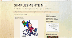 Desktop Screenshot of ni-entreamigos.blogspot.com