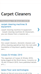 Mobile Screenshot of carpetcleanersguide.blogspot.com