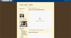 Desktop Screenshot of nervfastlife.blogspot.com