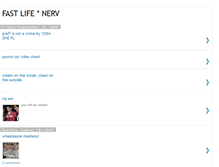 Tablet Screenshot of nervfastlife.blogspot.com